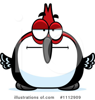 Royalty-Free (RF) Woodpecker Clipart Illustration by Cory Thoman - Stock Sample #1112909