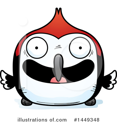 Woodpecker Clipart #1449348 by Cory Thoman