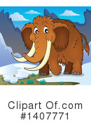 Woolly Mammoth Clipart #1407771 by visekart