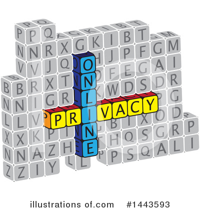Letter Blocks Clipart #1443593 by ColorMagic