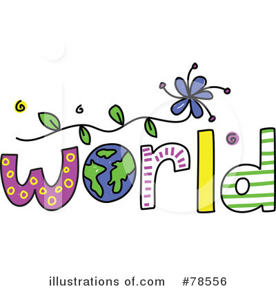 Royalty-Free (RF) Word Clipart Illustration by Prawny - Stock Sample #78556