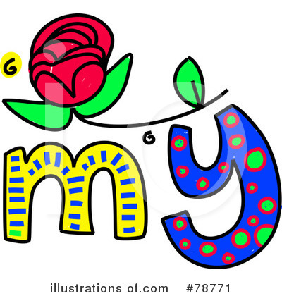 Royalty-Free (RF) Word Clipart Illustration by Prawny - Stock Sample #78771