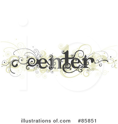 Royalty-Free (RF) Word Clipart Illustration by BNP Design Studio - Stock Sample #85851