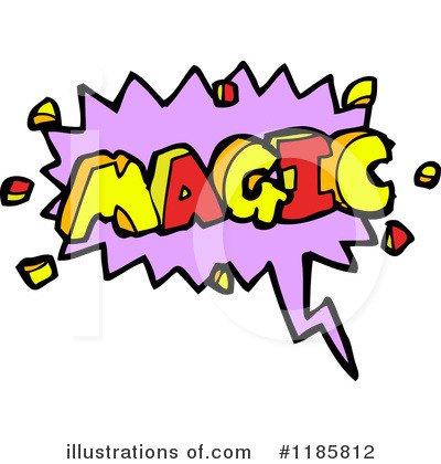 Royalty-Free (RF) Word Magic Clipart Illustration by lineartestpilot - Stock Sample #1185812