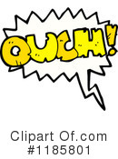 Word Ouch Clipart #1185801 by lineartestpilot