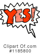 Word Yes Clipart #1185800 by lineartestpilot