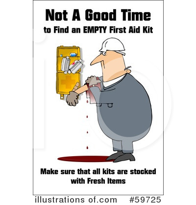 Royalty-Free (RF) Work Safety Clipart Illustration by djart - Stock Sample #59725