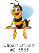 Worker Bee Character Clipart #216565 by Toons4Biz