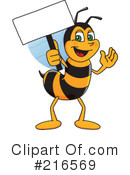 Worker Bee Character Clipart #216569 by Toons4Biz
