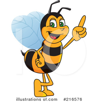 Worker Bee Character Clipart #216576 by Toons4Biz