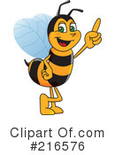 Worker Bee Character Clipart #216576 by Toons4Biz