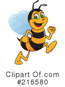 Worker Bee Character Clipart #216580 by Toons4Biz