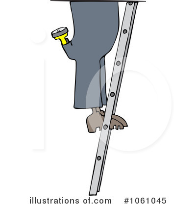 Royalty-Free (RF) Worker Clipart Illustration by djart - Stock Sample #1061045