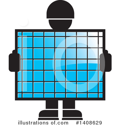 Royalty-Free (RF) Worker Clipart Illustration by Lal Perera - Stock Sample #1408629