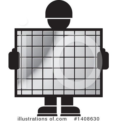 Royalty-Free (RF) Worker Clipart Illustration by Lal Perera - Stock Sample #1408630