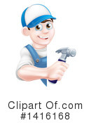 Worker Clipart #1416168 by AtStockIllustration