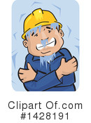 Worker Clipart #1428191 by David Rey