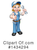 Worker Clipart #1434294 by AtStockIllustration