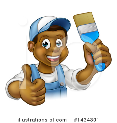 Royalty-Free (RF) Worker Clipart Illustration by AtStockIllustration - Stock Sample #1434301