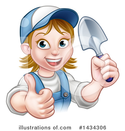 Royalty-Free (RF) Worker Clipart Illustration by AtStockIllustration - Stock Sample #1434306