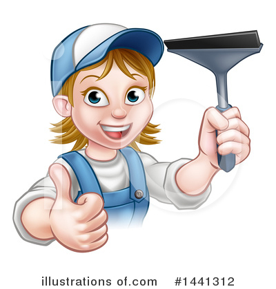 Royalty-Free (RF) Worker Clipart Illustration by AtStockIllustration - Stock Sample #1441312