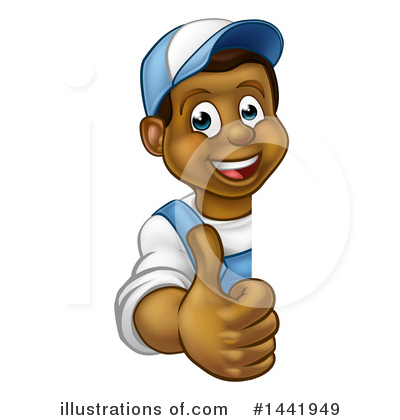 Royalty-Free (RF) Worker Clipart Illustration by AtStockIllustration - Stock Sample #1441949
