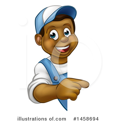 Royalty-Free (RF) Worker Clipart Illustration by AtStockIllustration - Stock Sample #1458694