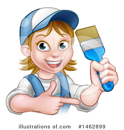 Royalty-Free (RF) Worker Clipart Illustration by AtStockIllustration - Stock Sample #1462899