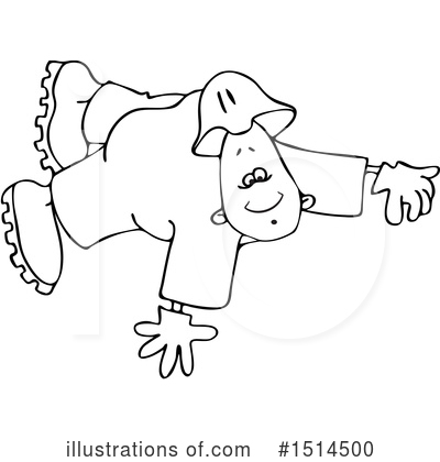 Royalty-Free (RF) Worker Clipart Illustration by djart - Stock Sample #1514500