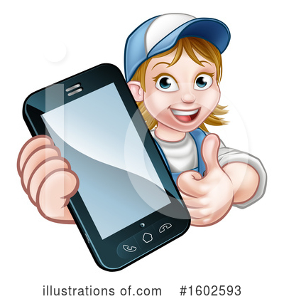 Royalty-Free (RF) Worker Clipart Illustration by AtStockIllustration - Stock Sample #1602593