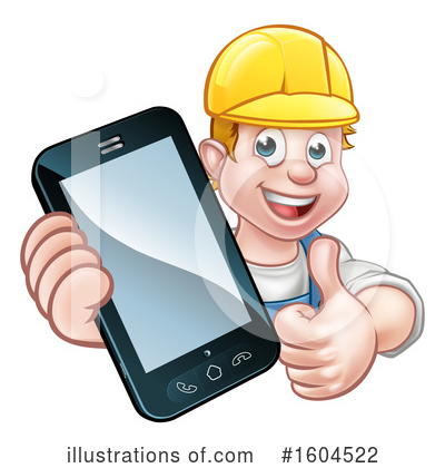 Royalty-Free (RF) Worker Clipart Illustration by AtStockIllustration - Stock Sample #1604522