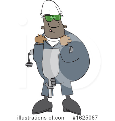 Royalty-Free (RF) Worker Clipart Illustration by djart - Stock Sample #1625067