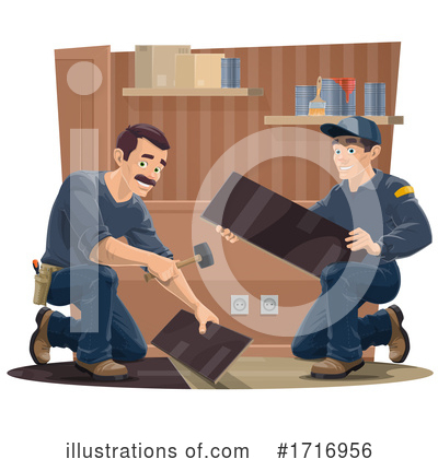 Royalty-Free (RF) Worker Clipart Illustration by Vector Tradition SM - Stock Sample #1716956
