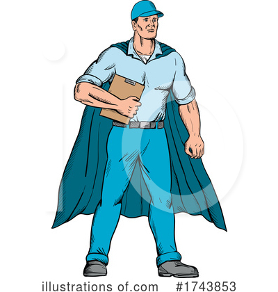 Super Hero Clipart #1743853 by patrimonio