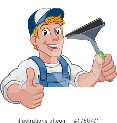 Royalty-Free (RF) Worker Clipart Illustration by AtStockIllustration - Stock Sample #1760771