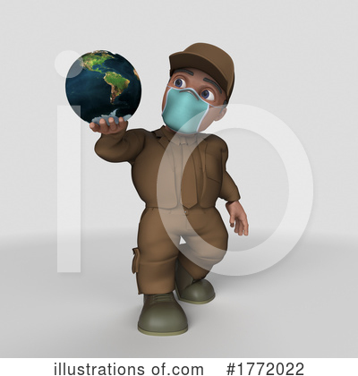 Royalty-Free (RF) Worker Clipart Illustration by KJ Pargeter - Stock Sample #1772022