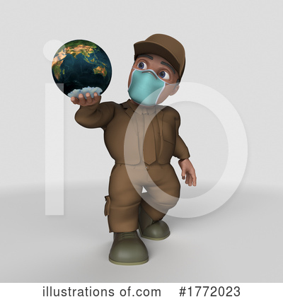 Royalty-Free (RF) Worker Clipart Illustration by KJ Pargeter - Stock Sample #1772023