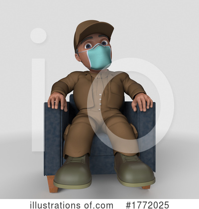 Royalty-Free (RF) Worker Clipart Illustration by KJ Pargeter - Stock Sample #1772025