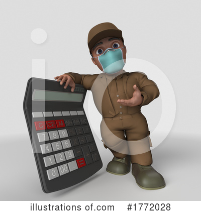 Royalty-Free (RF) Worker Clipart Illustration by KJ Pargeter - Stock Sample #1772028