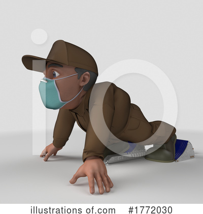 Royalty-Free (RF) Worker Clipart Illustration by KJ Pargeter - Stock Sample #1772030