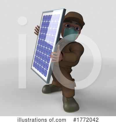 Royalty-Free (RF) Worker Clipart Illustration by KJ Pargeter - Stock Sample #1772042