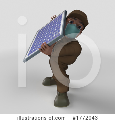 Royalty-Free (RF) Worker Clipart Illustration by KJ Pargeter - Stock Sample #1772043