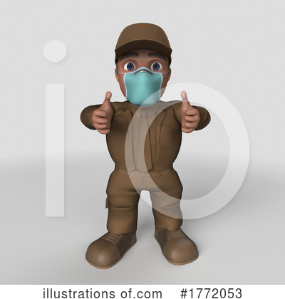 Royalty-Free (RF) Worker Clipart Illustration by KJ Pargeter - Stock Sample #1772053