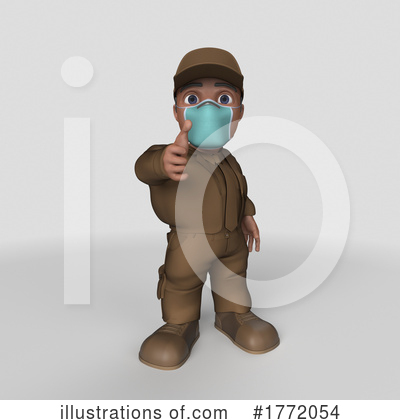 Royalty-Free (RF) Worker Clipart Illustration by KJ Pargeter - Stock Sample #1772054