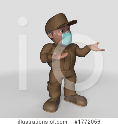 Royalty-Free (RF) Worker Clipart Illustration by KJ Pargeter - Stock Sample #1772056