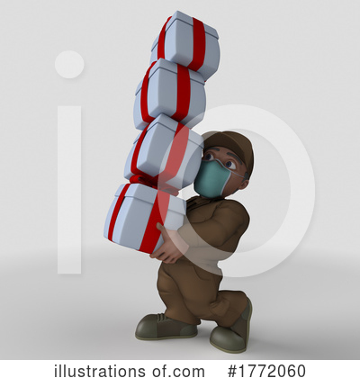 Royalty-Free (RF) Worker Clipart Illustration by KJ Pargeter - Stock Sample #1772060