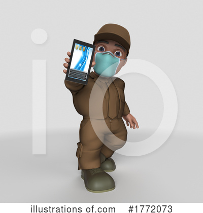 Royalty-Free (RF) Worker Clipart Illustration by KJ Pargeter - Stock Sample #1772073