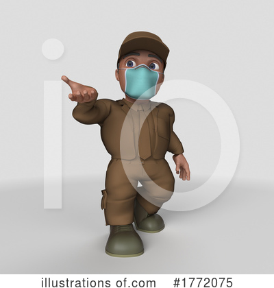 Royalty-Free (RF) Worker Clipart Illustration by KJ Pargeter - Stock Sample #1772075