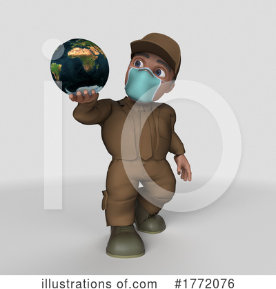 Royalty-Free (RF) Worker Clipart Illustration by KJ Pargeter - Stock Sample #1772076