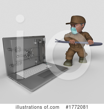 Royalty-Free (RF) Worker Clipart Illustration by KJ Pargeter - Stock Sample #1772081